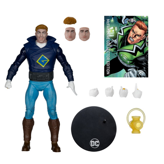 Guy Gardner Platinum Ed. Figura de Acción Green Lanterns DC Mcfarlane Toys Collector Edition 18 Cm