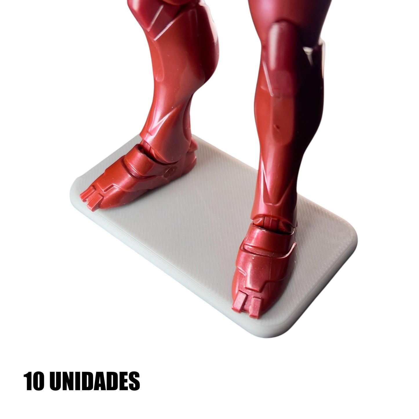 Base Rectangular Figuras de Acción con pines - Exhibición Colección Marvel Legends, Mcfarlane, Jada Toys, Black Series, Neca, Etc.