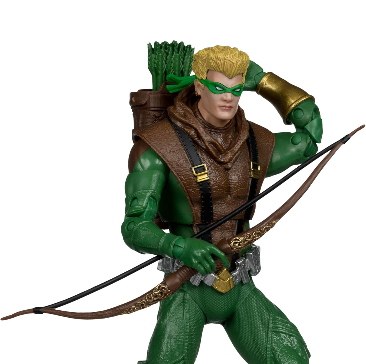 Connor Hawke Figura de Acción Green Arrow Dc Mcfarlane Toys Gold Label 18cm