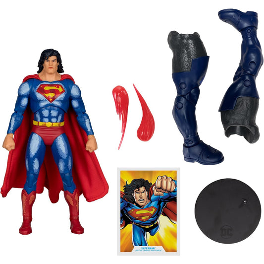 Superman Figura De Acción Justice League Task Force Dc Mcfarlane Toys BAF Darkseid