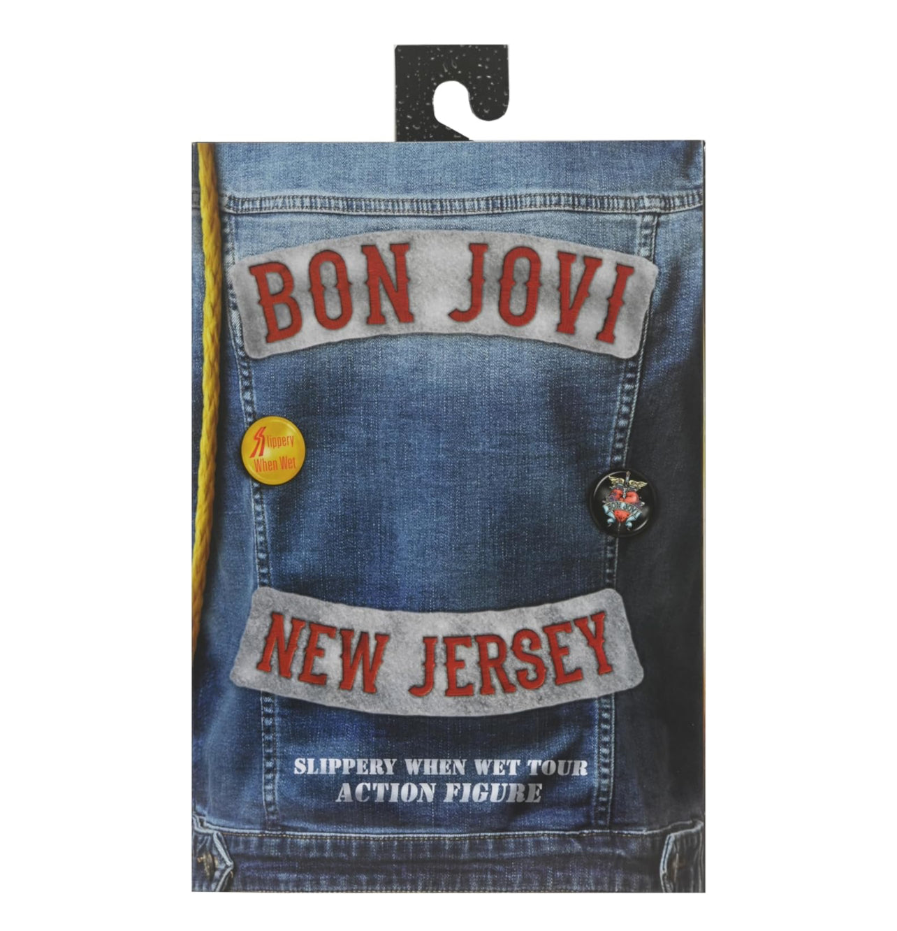 Jon Bon Jovi Figura de Acción Slippery When Wet Neca Ultimate 18cm