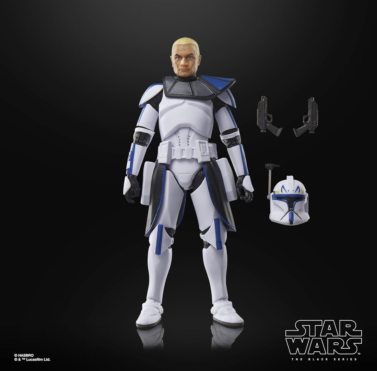 Clone Capitan Rex Figura De Acción Star Wars Ahsoka Black Series 16cm