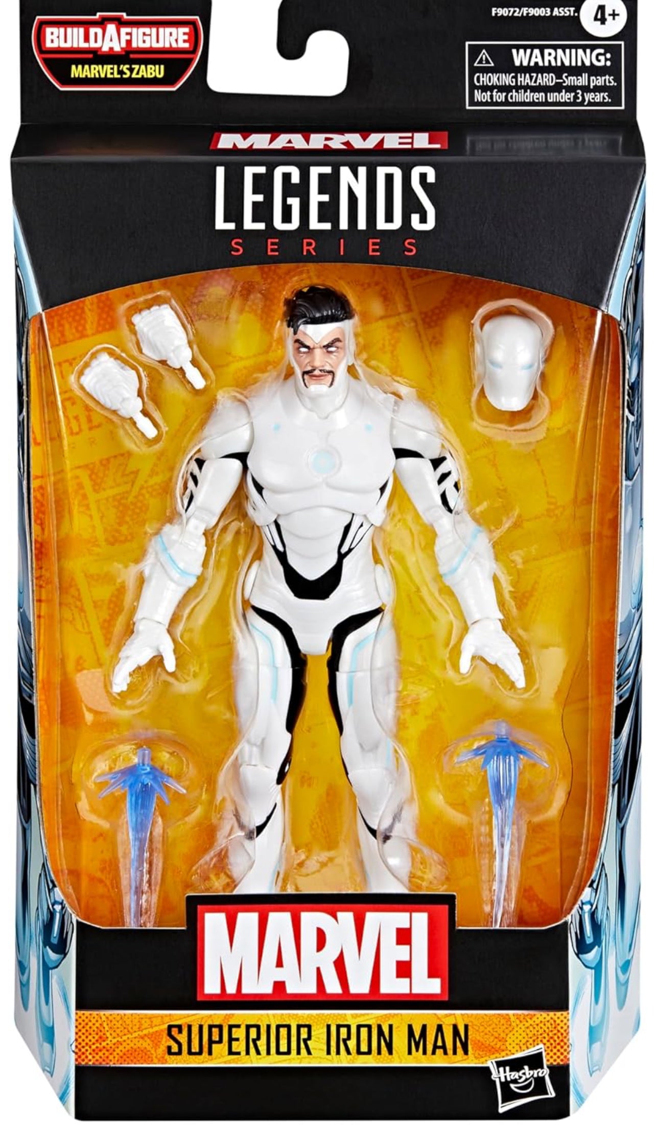 Superior Iron Man Figura De Acción Marvel Comics Marvel Legends 17 Cm