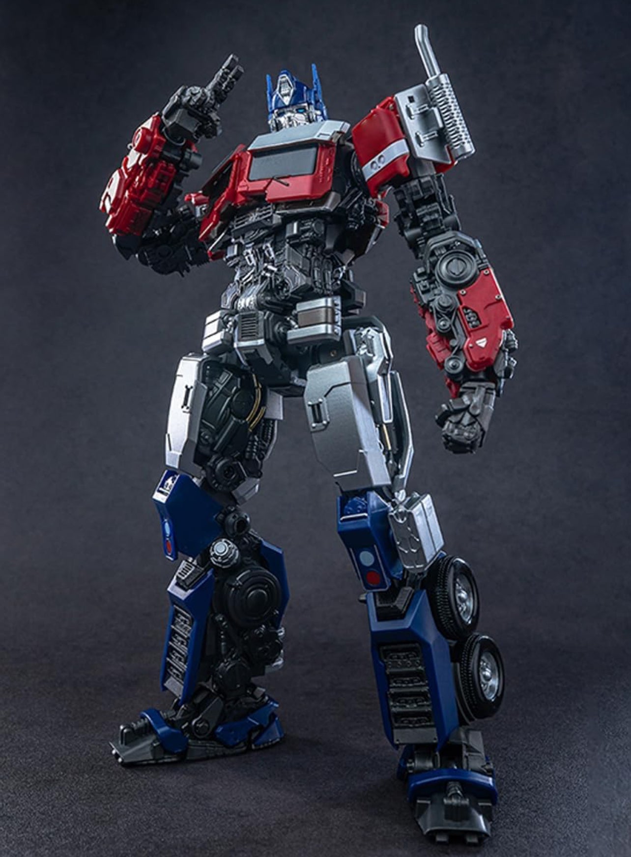Optimus Prime Figura de Acción Transformers Rise Of The Beasts Yolopark Transformers Model Kit AMK Series Hasbro