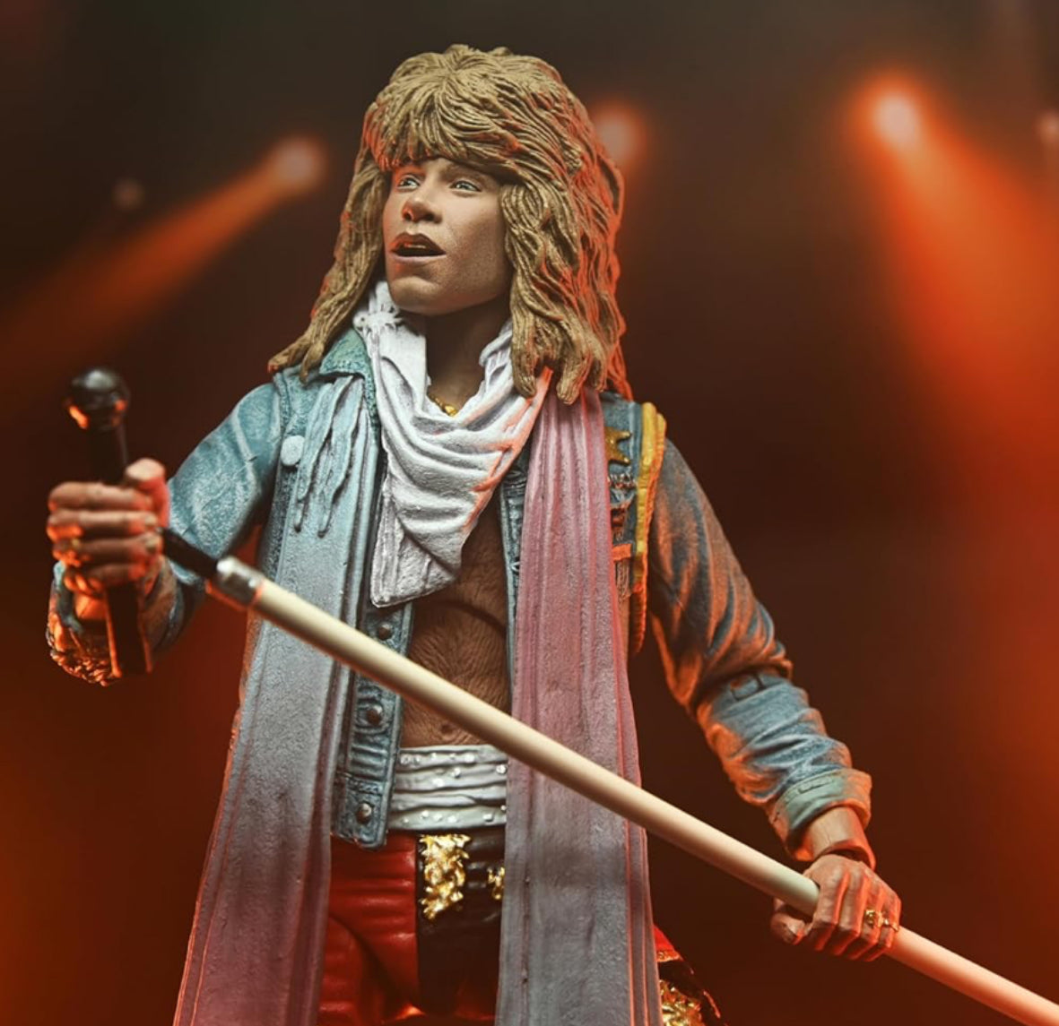 Jon Bon Jovi Figura de Acción Slippery When Wet Neca Ultimate 18cm