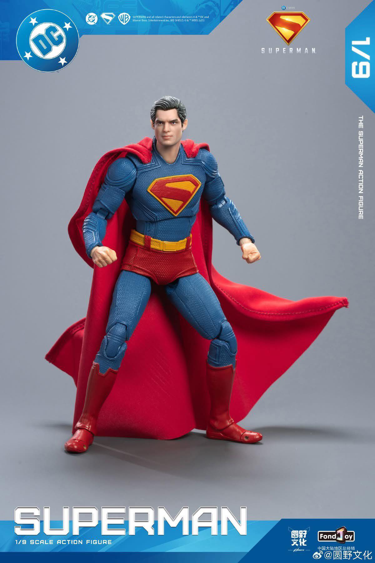 Superman 2025 Figura de Accion DC Studios Fondjoy 19cm