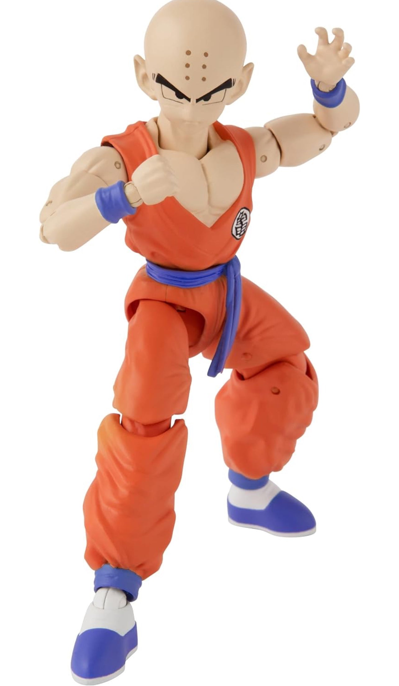 Krillin Figura De Acción Dragon Ball Super Dragon Stars Bandai 14 Cm