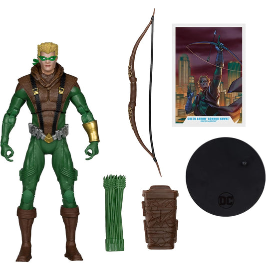 Connor Hawke Figura de Acción Green Arrow Dc Mcfarlane Toys Gold Label 18cm