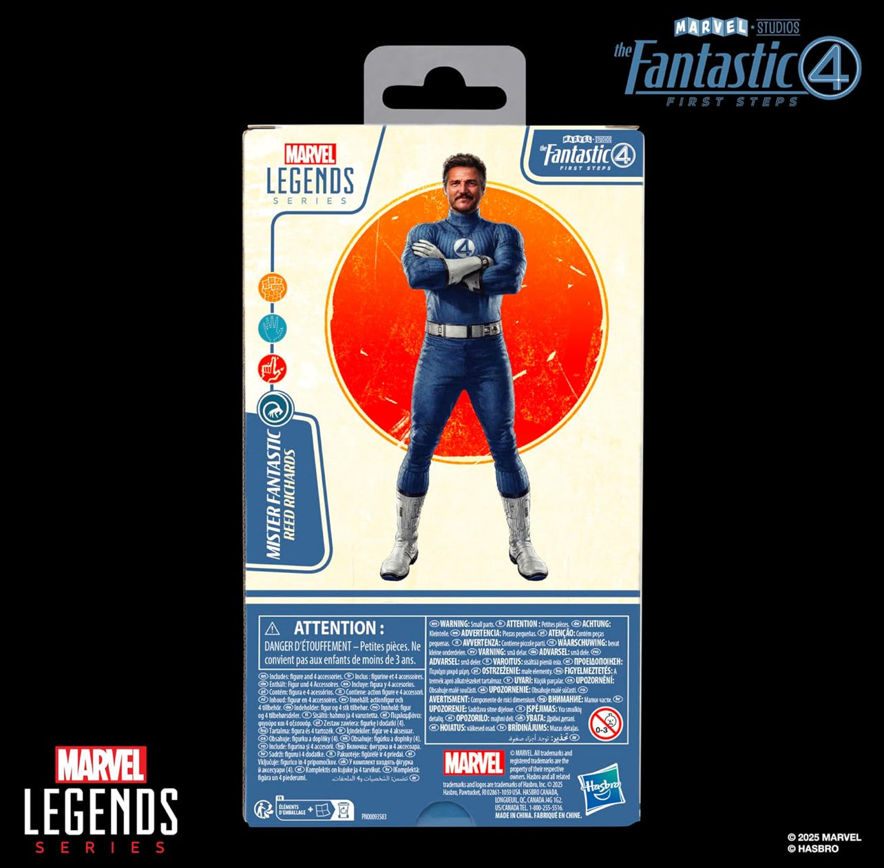 Reed Richards Mr Fantastic Figura Fantastic 4 Marvel Legends 16cm