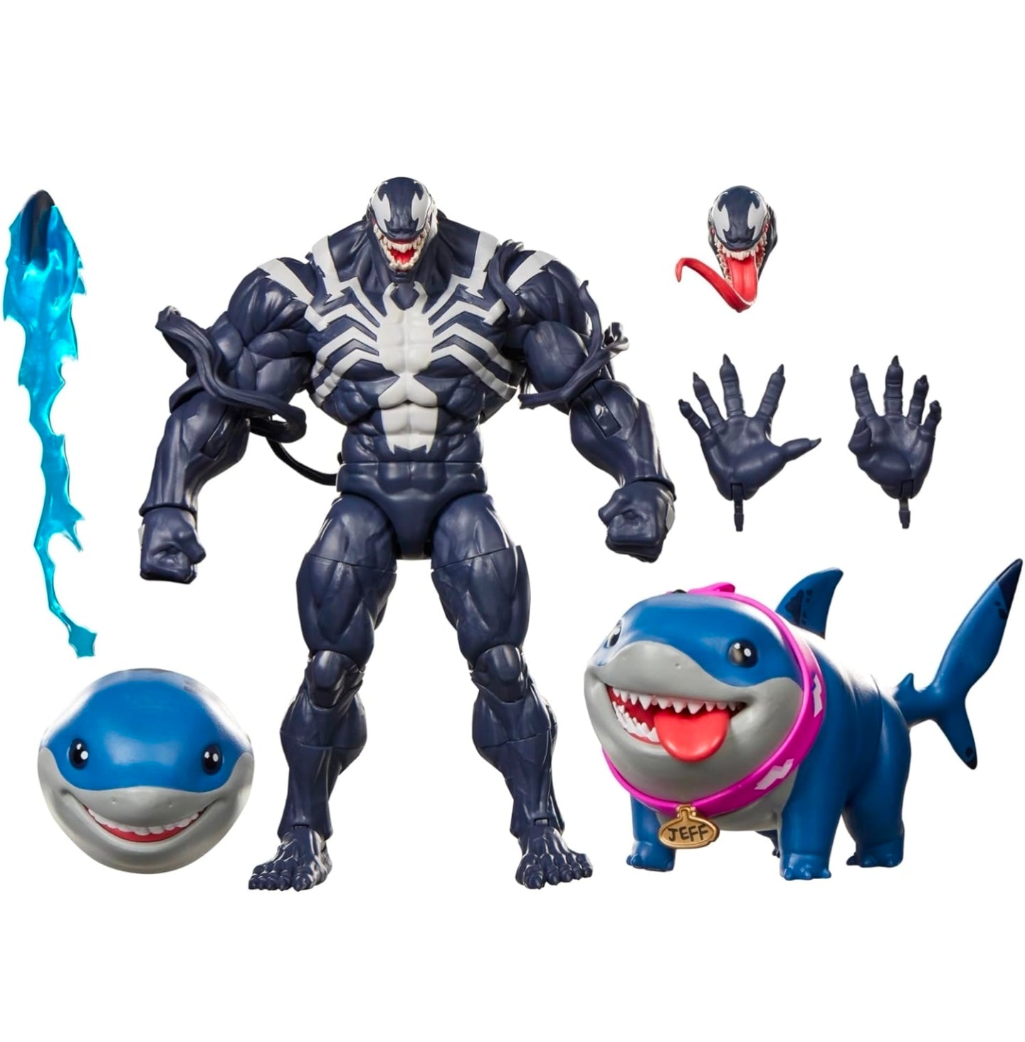 Venom & Jeff The Land Shark 2 Pack Figuras de Acción Marvel Rivals Marvel Legends 20 Cm