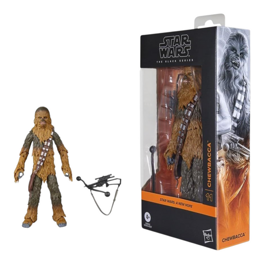 Chewbacca Figura De Acción Star Wars A New Hope The Black Series Hasbro 18 Cm