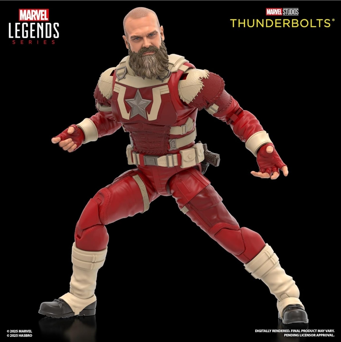 Yelena Belova & Red Guardian 2 Pack Figuras de Accion Thunderbolts Marvel Legends