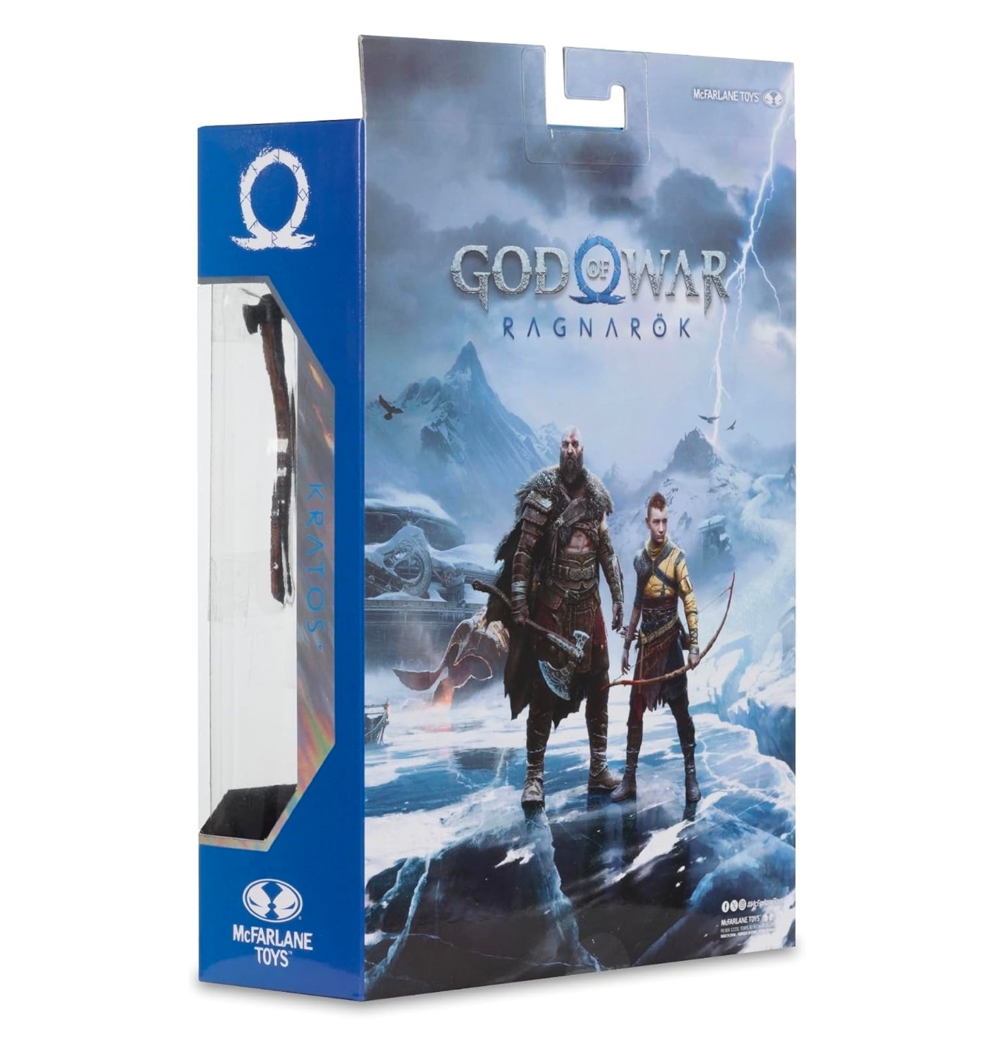 Kratos Figura de Accion God Of War Ragnarok Mcfarlane Gaming Edition 18 Cm