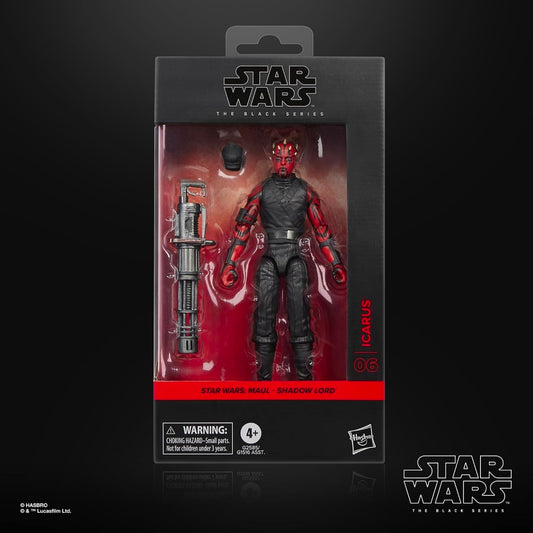 Icarus Figura de Acción Star Wars Darth Maul Shadow Lord Black Series 15 cm