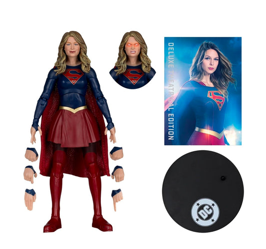 Supergirl Figura de Accion TV 2015 Dc Deluxe Theatrical Edition Mcfarlane 17 Cm