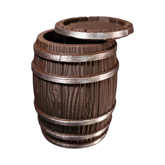 Barril con tapa para figuras de acción DC, Marvel, Star Wars, Jada Toys 8.5 Cm