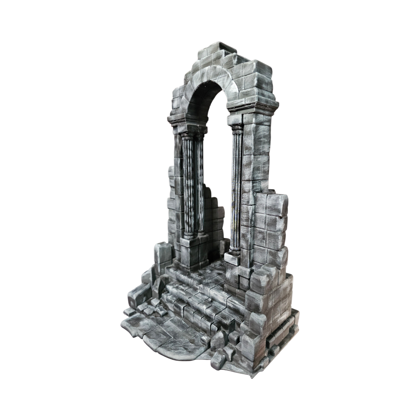 Arco en Piedra Estilo Ancestral Diorama para Figuras de Accion DC, Marvel, Jada Toys, Neca, Fondjoy 32 Cm