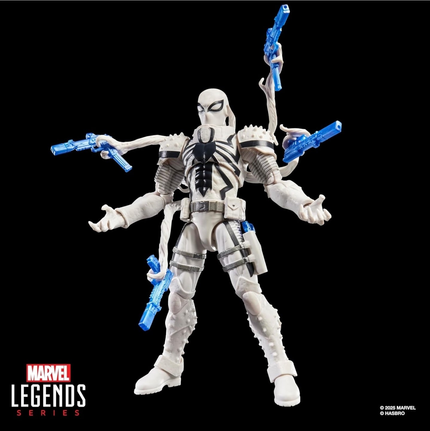 Agent Anti Venom Figura de Acción Magic The Gathering Spiderman Marvel Legends 16cm