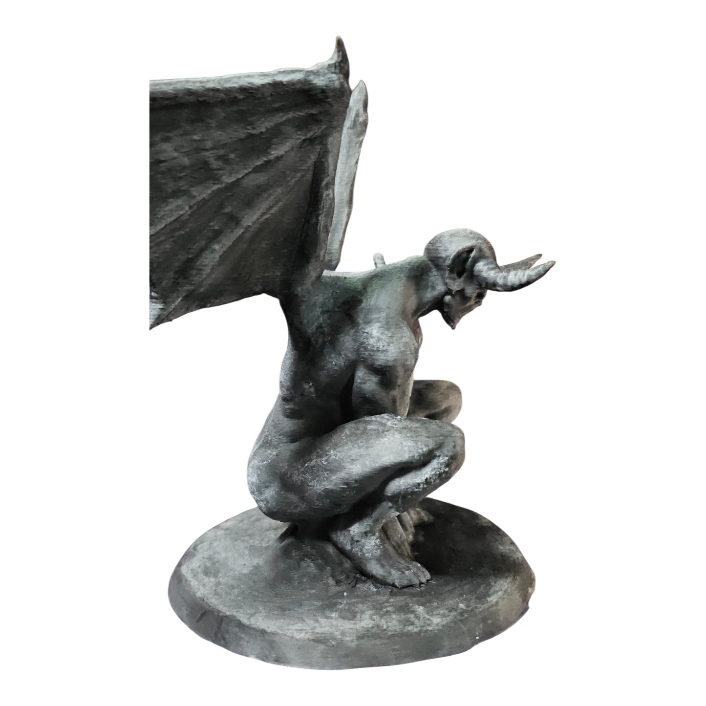 Gargola Grande Para Figuras de Acción 1/12 y 1/10 Estilo Piedra 21.5 Cm