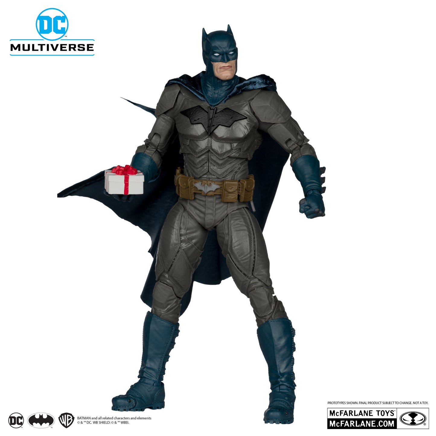 Batman Noel Figura De Accion DC Platinum Ed Mcfarlane 18cm