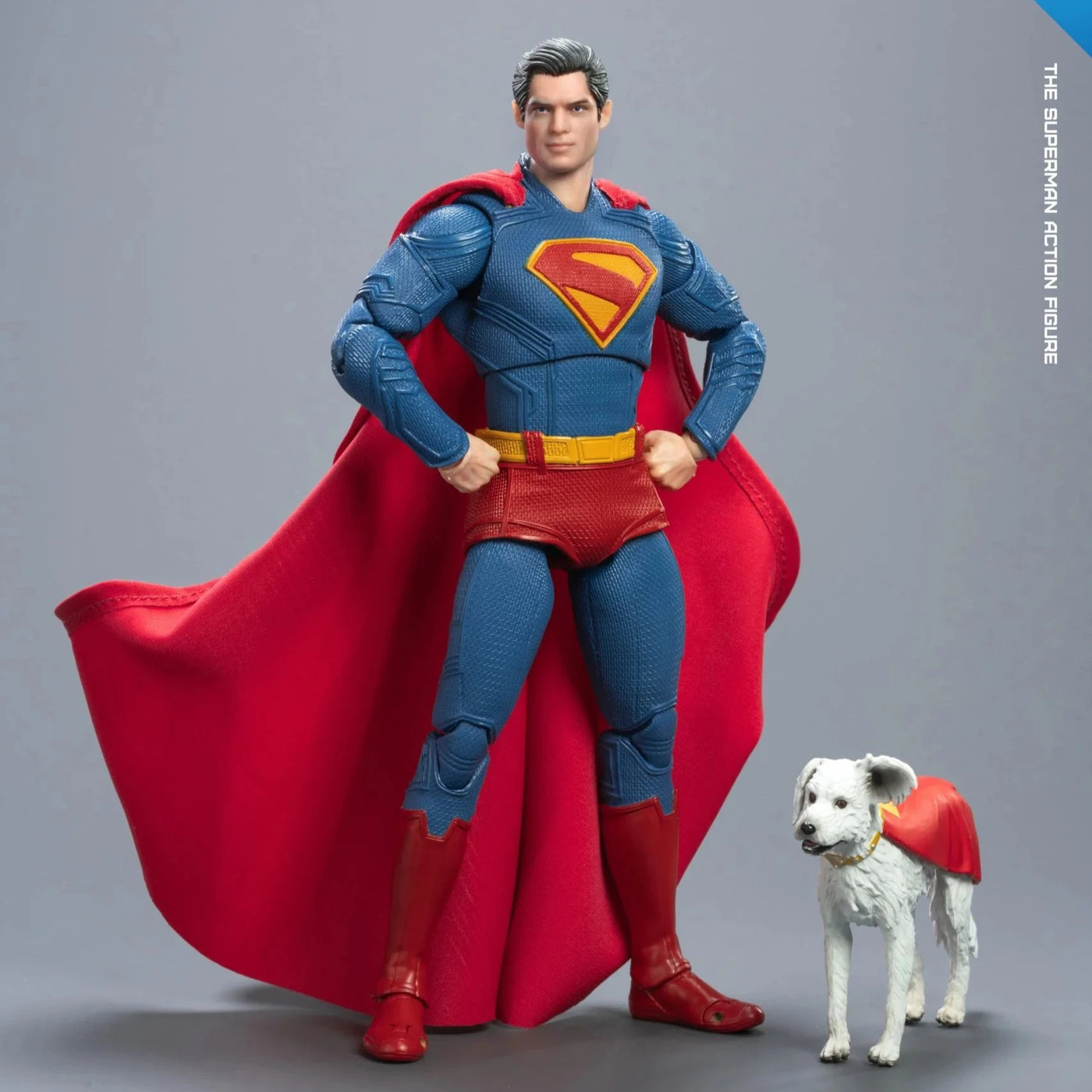 Superman & Krypto 2025 Figura de Accion Deluxe DC Studios Fondjoy 19cm