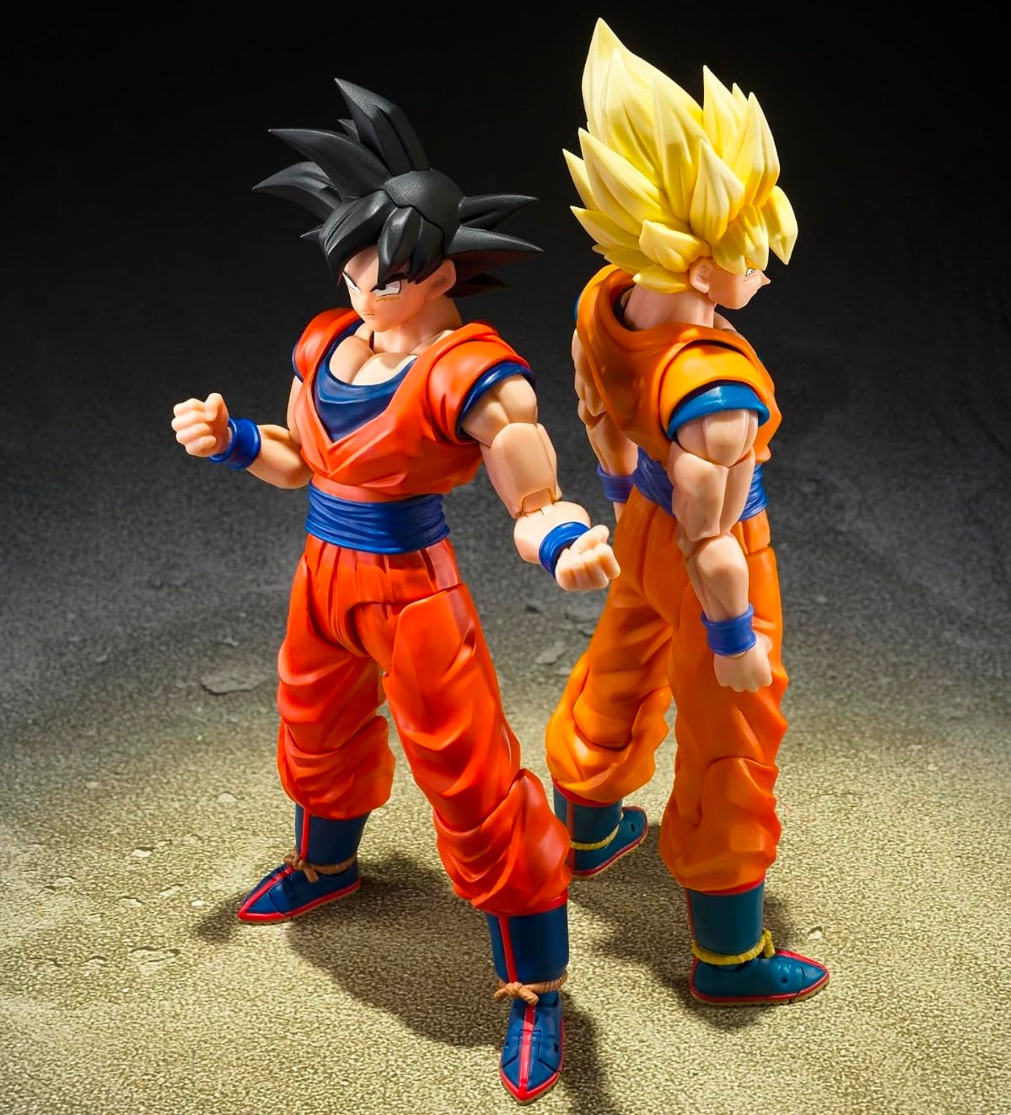 Son Goku The Kind Hearted Saiyan Figura De Acción Dragon Ball Z Sh Figuarts Bandai 15 Cm