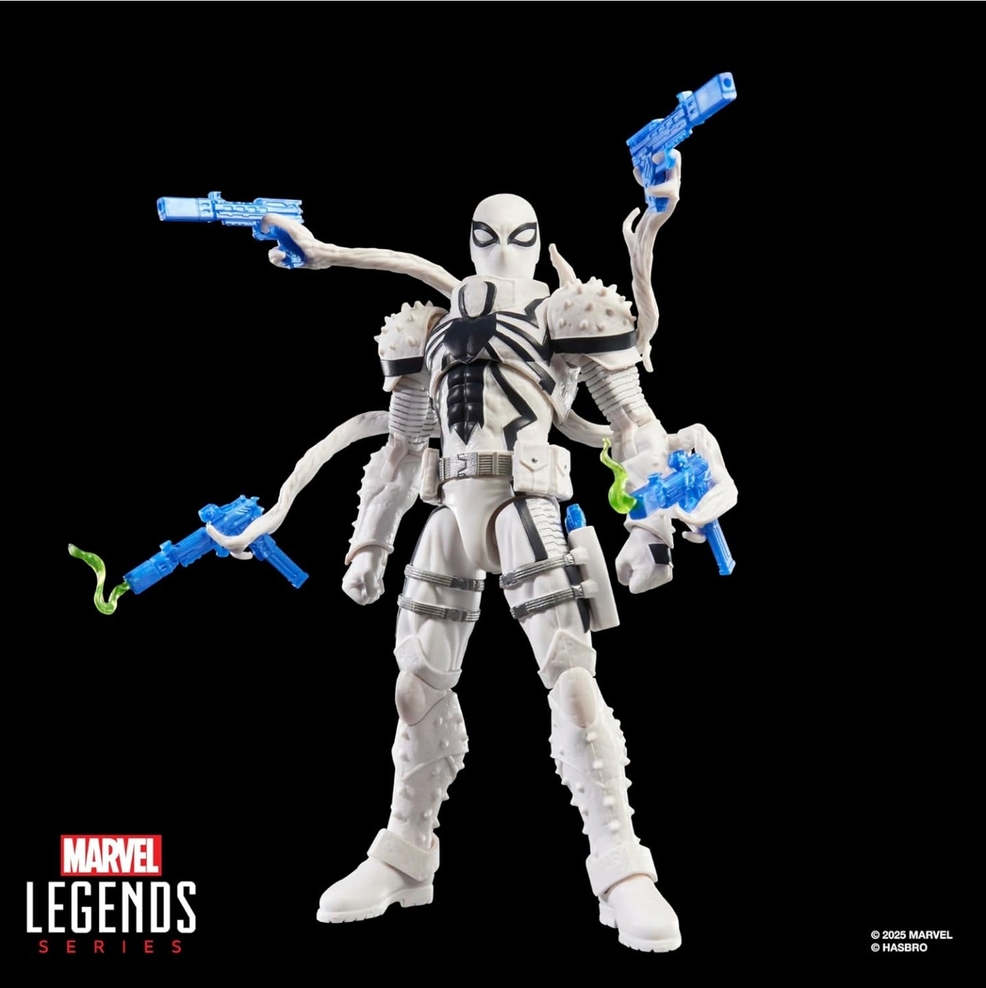 Agent Anti Venom Figura de Acción Magic The Gathering Spiderman Marvel Legends 16cm