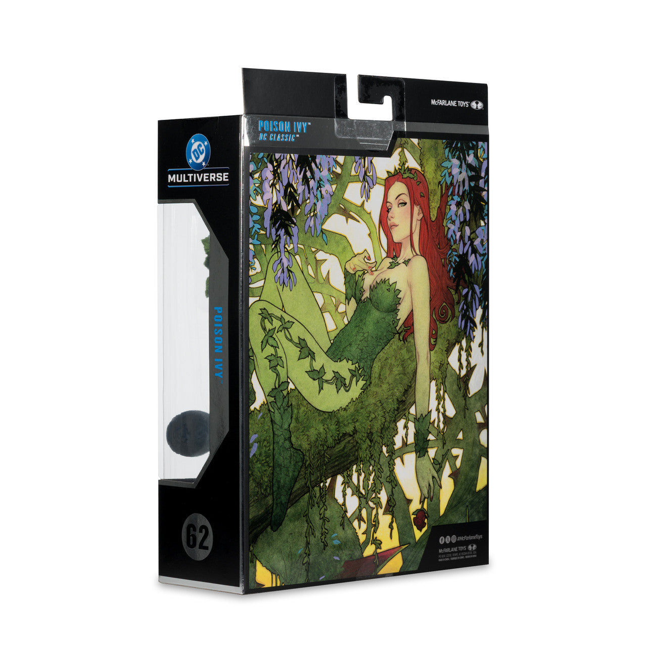 Poison Ivy Figura De Acción Dc Classic Mcfarlane Platinum Ed 17cm