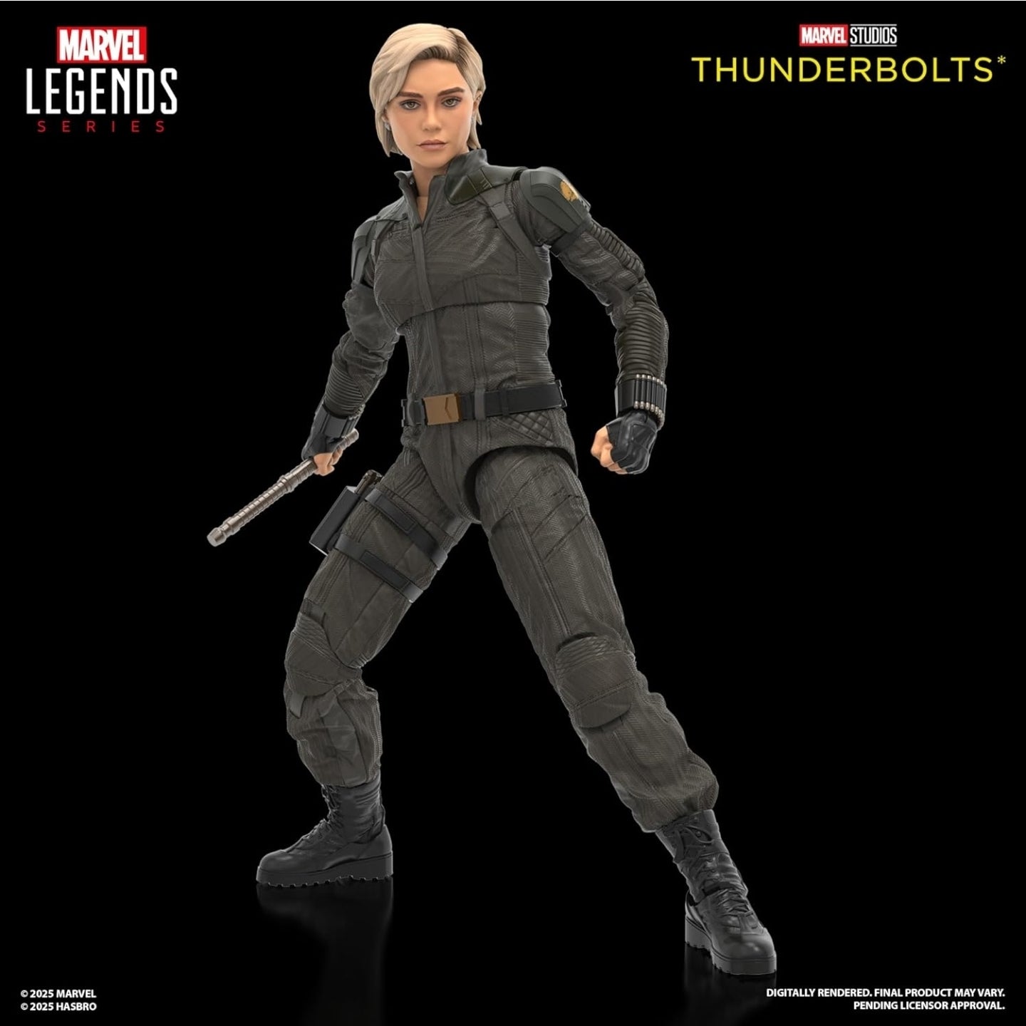 Yelena Belova & Red Guardian 2 Pack Figuras de Accion Thunderbolts Marvel Legends