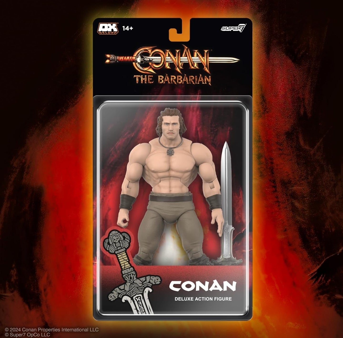 Conan El Barbaro Figura de Acción Super7 Deluxe 18cm