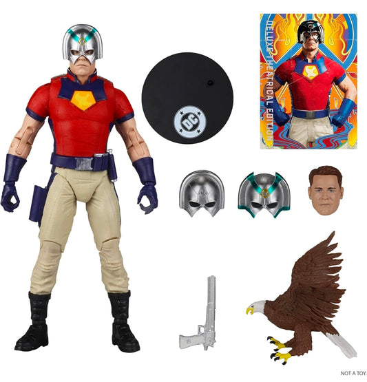Peacemaker Figura de Accion DC Studios Mcfarlane Toys Theatrical Edition 18 Cm