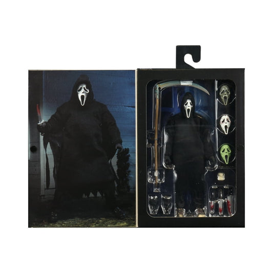 Ghost Face Figura de Accion Scream Horror Neca Ultimate 17 Cm