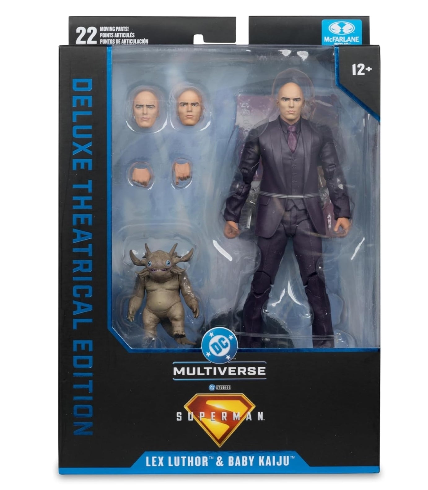 Lex Luthor & Baby Kaiju Figura Superman 2025 Deluxe Theatrical Edition Mcfarlane Toys