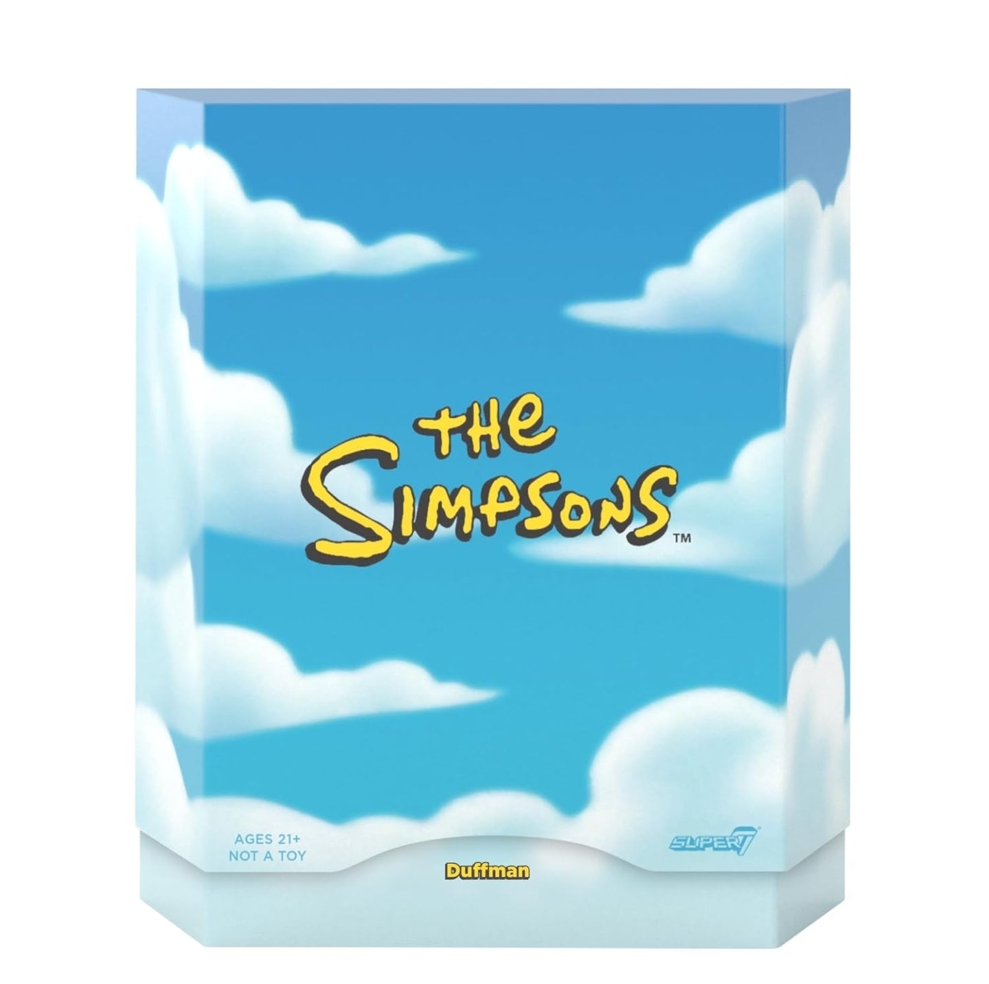 Duffman Figura De Accion Los Simpson Super7 Ultimate 18cm