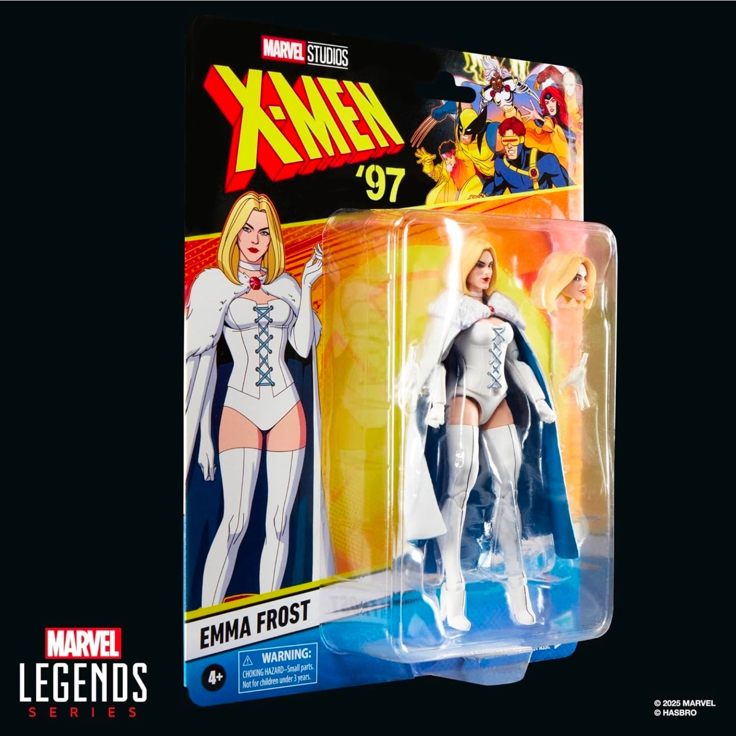 Emma Frost Figura de Accion X Men 97 Marvel Legends Retro 16 Cm