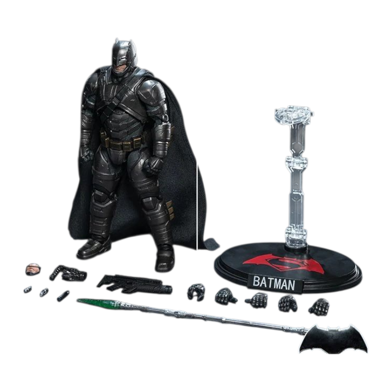 Batman Armored Figura de Accion Batfleck Batman Vs Superman DC Studios Fondjoy 19cm
