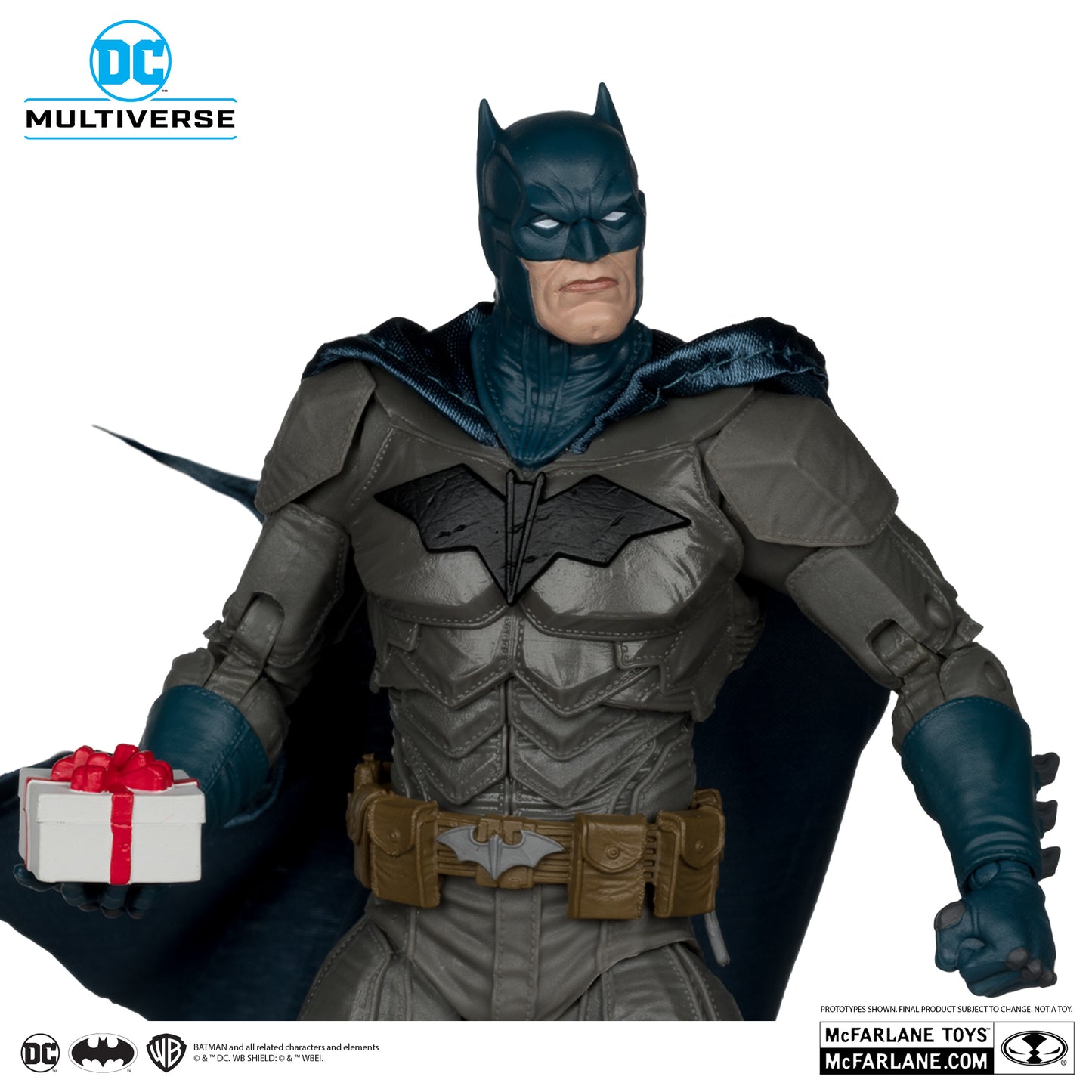 Batman Noel Figura De Accion DC Platinum Ed Mcfarlane 18cm