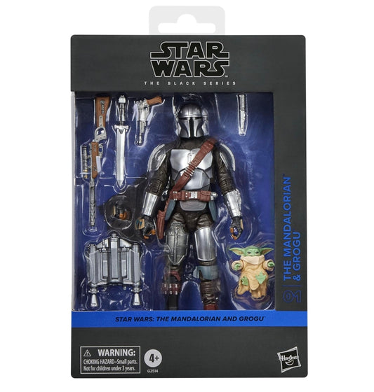 The Mandalorian & Grogu Figuras de Acción Deluxe Movie Star Wars 16 Cm