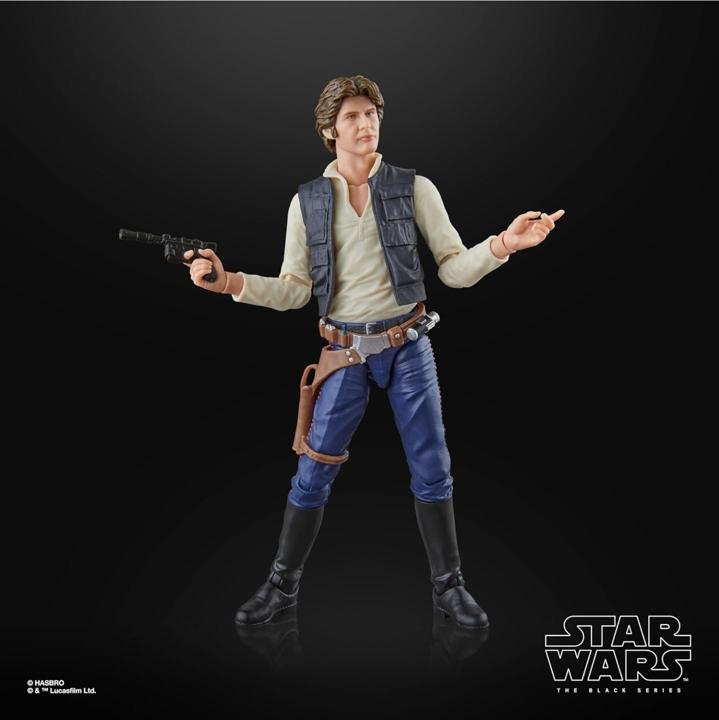 Han Solo Figura Star Wars A New Hope Black Series 16 cm