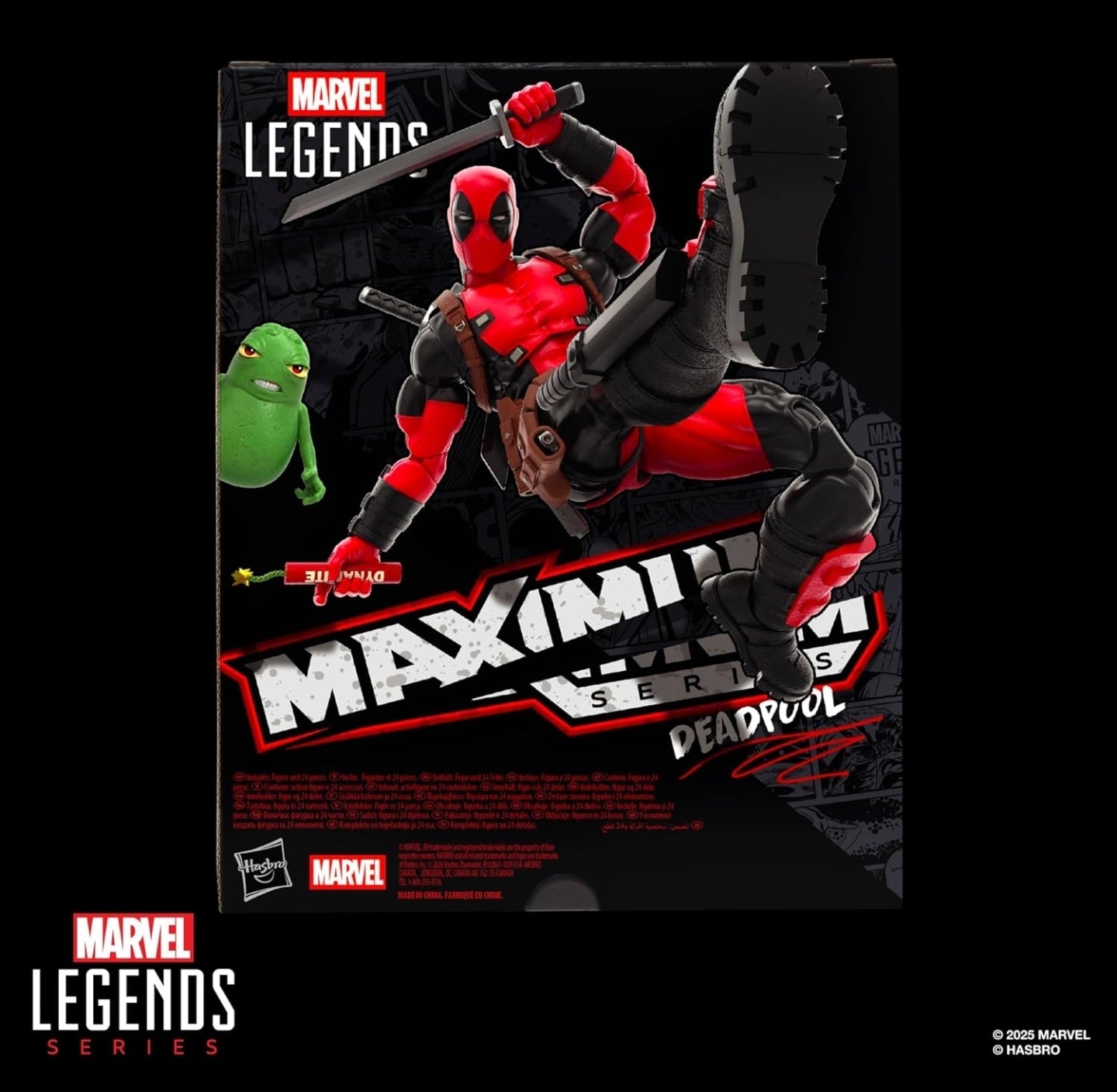 Deadpool Figura de Acción Maximum Series Marvel Legends 16 Cm