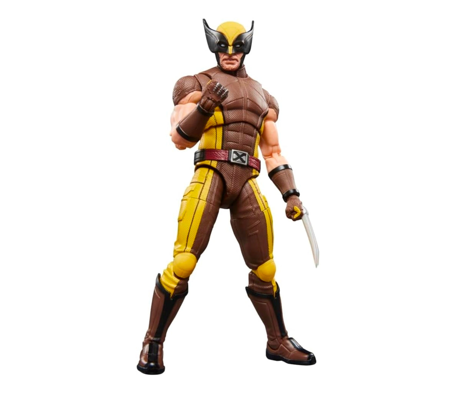 Wolverine Brown Suit Figura de Accion Deadpool & Wolverine MCU Marvel Legends 16 Cm