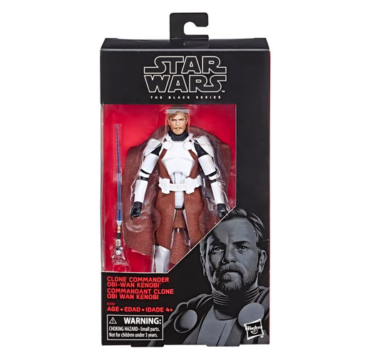 Clone Commander Obi Wan Kenobi Figura Star Wars Black Series 15 cm