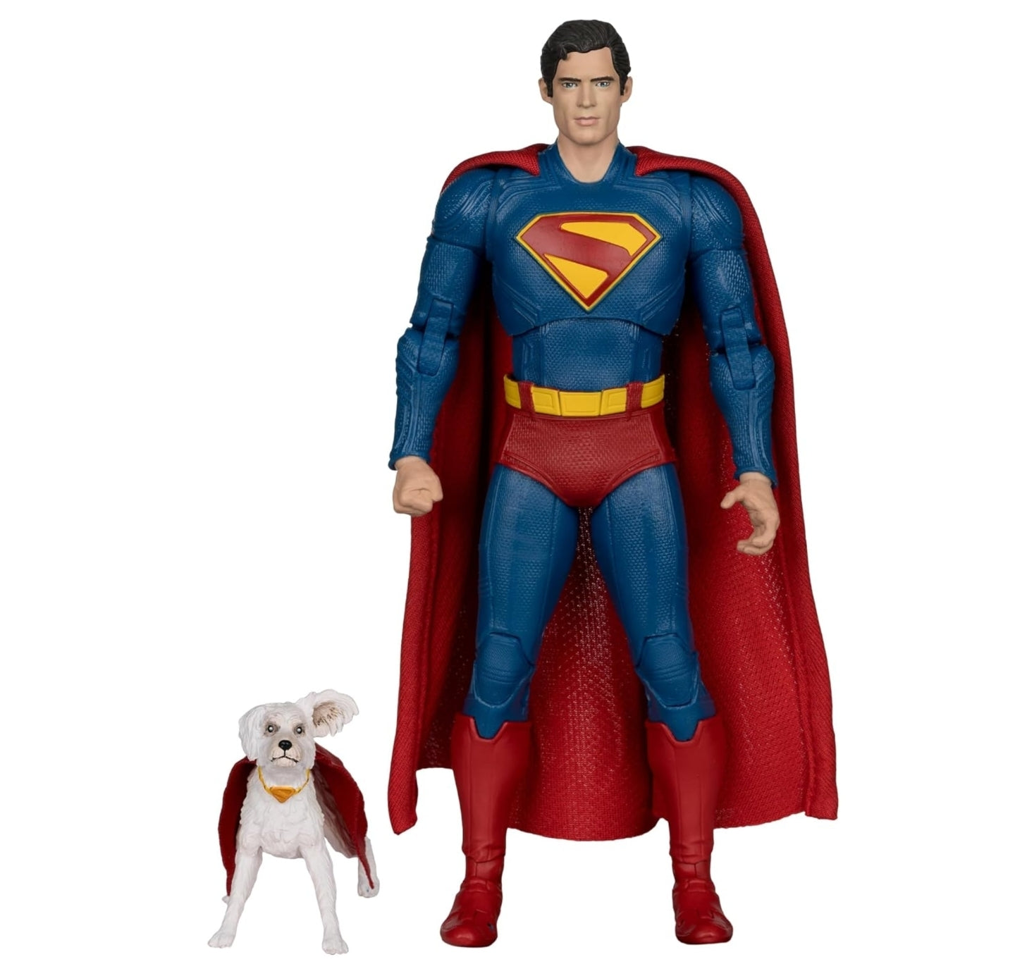 Superman & Krypto Figura De Accion Deluxe Theatrical Edition 2025 Mcfarlane Toys 18cm