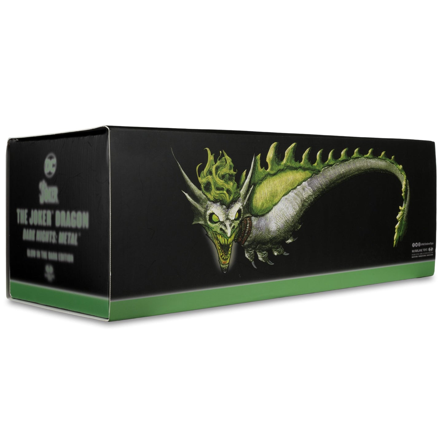 Joker Dragon Glow In The Dark Figura De Acción Dark Nights Death Metal Dc Multiverse Mcfarlane Toys 25 cm