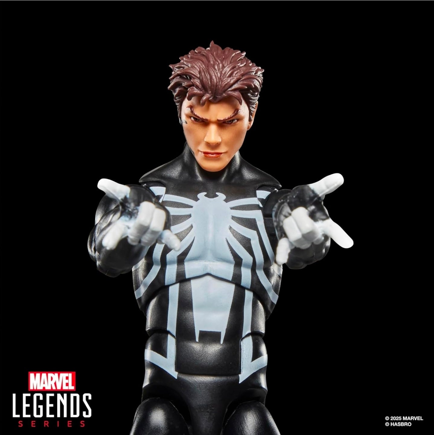 Spider Venom Figura de Acción Spiderman Marvel Legends Retro 15 Cm