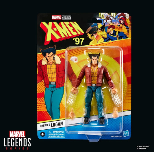 Logan Wolverine Figura de Acción X Men 97 Marvel Legends 15 cm