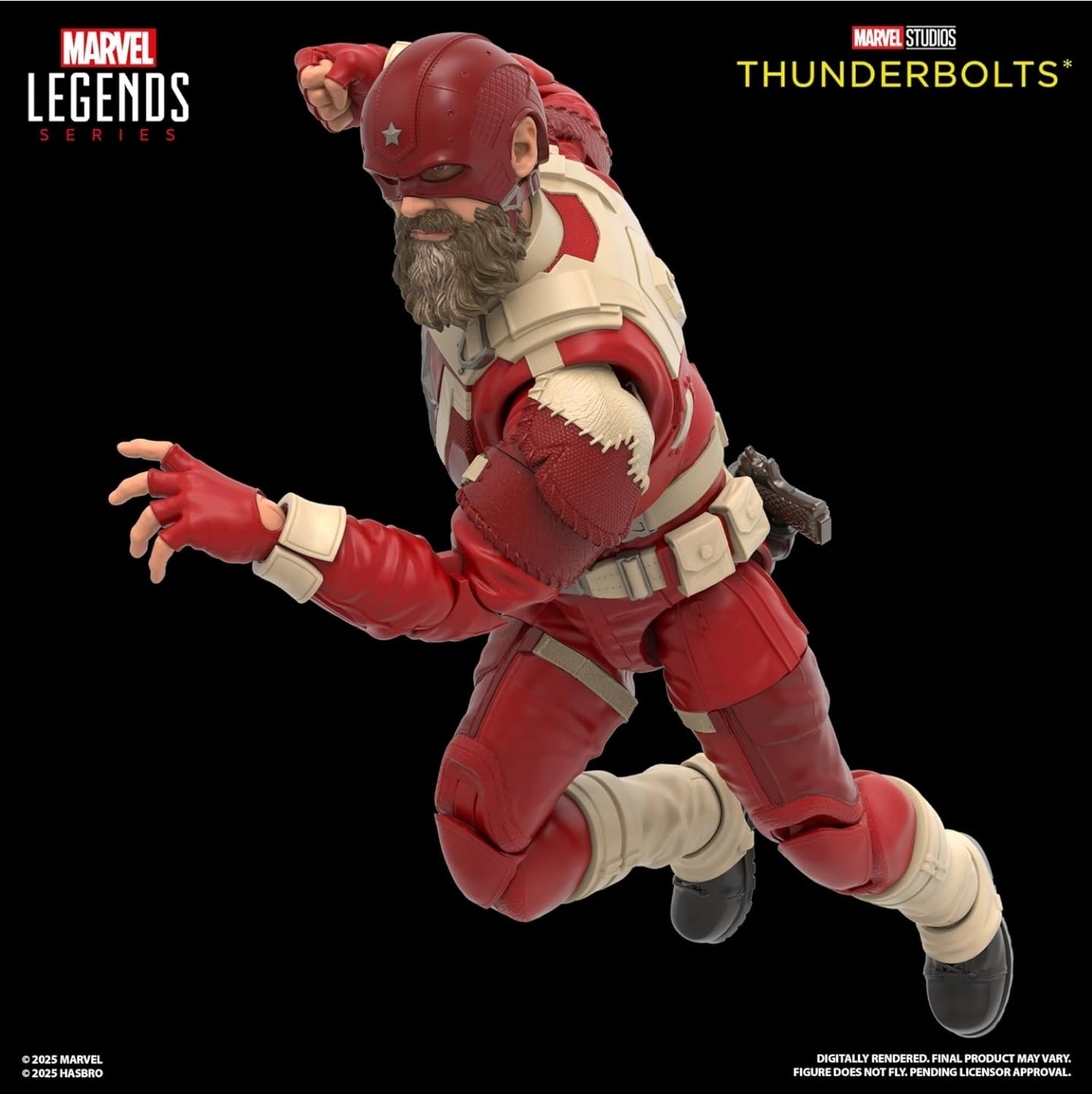 Yelena Belova & Red Guardian 2 Pack Figuras de Accion Thunderbolts Marvel Legends