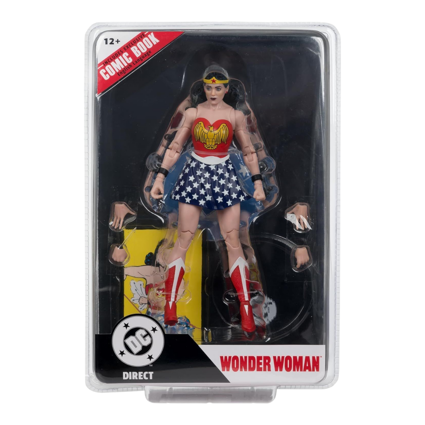 Wonder Woman Sensations Comics #1 Figura de Acción Justice League Dc Multiverse Mcfarlane Toys 18 Cm
