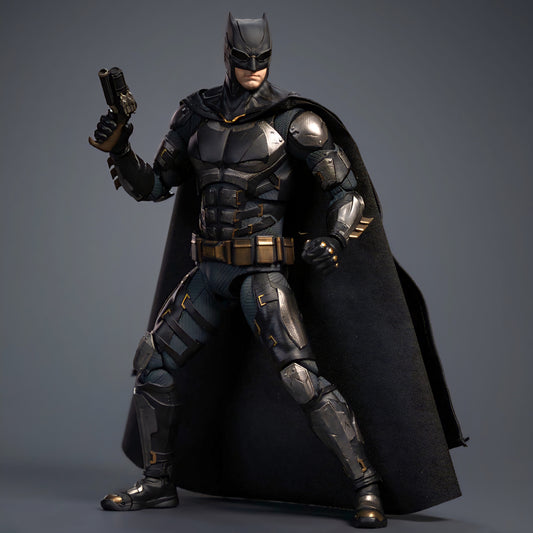Batman Tactical Suit Figura de Accion Justice League DC Fondjoy 19cm