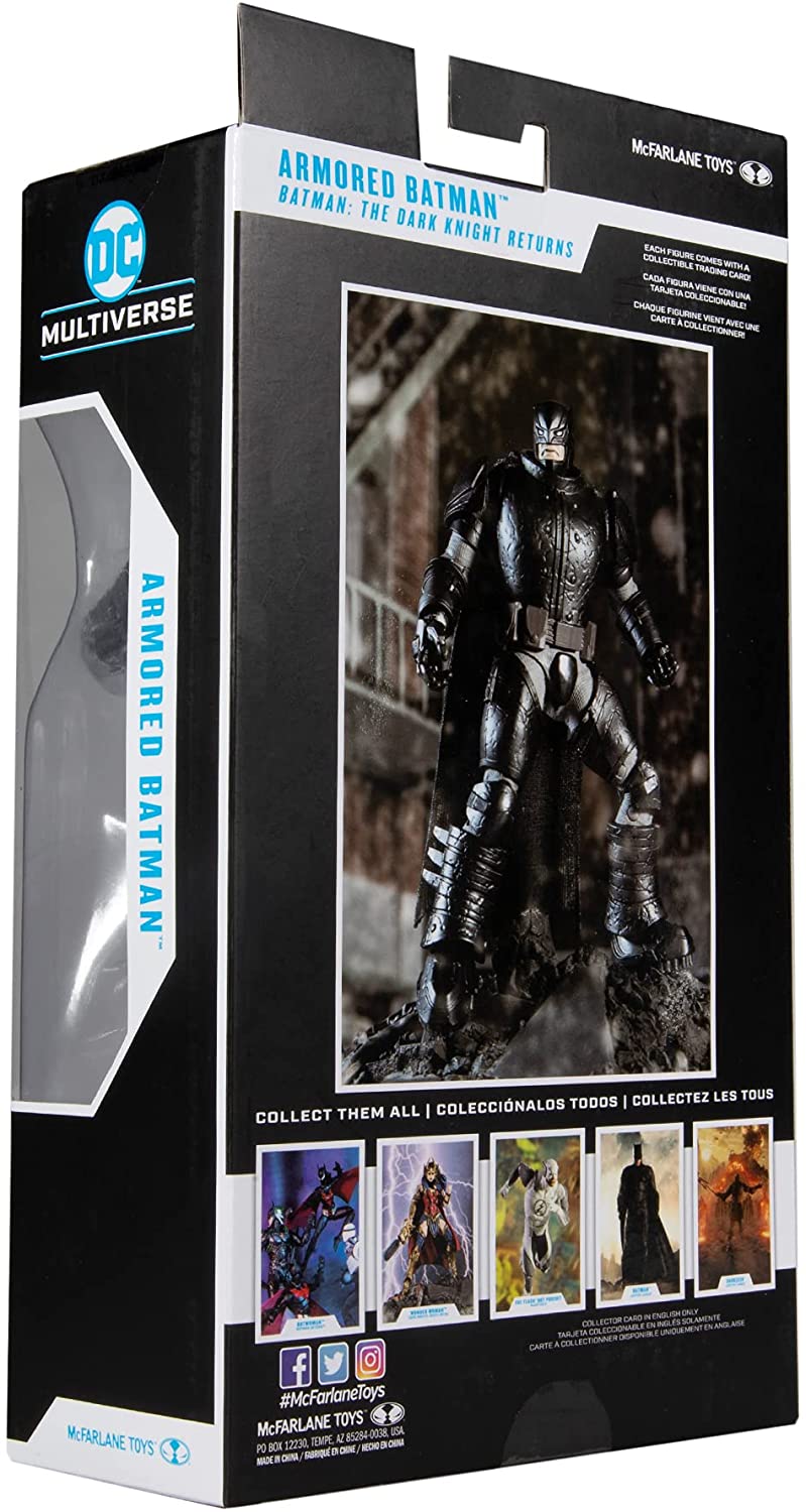 Batman Armored Figura De Acción The Dark Knight Returns Dc Multiverse Mcfarlane Toys 18 cm